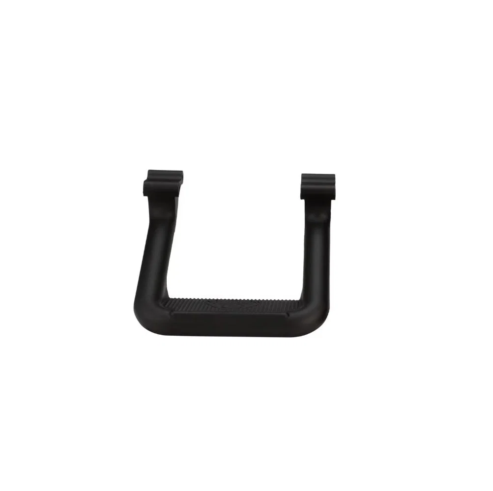 109111-1 – CARR Truck Step, Multi-Mount Single Flat Step Non-Extendable Stationary Powder Coated Black Aluminum 10 In...